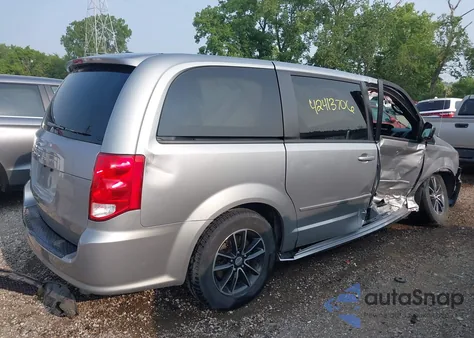 2016 Dodge Grand Caravan Se из США, поврежденный, VIN 2C4RDGBG8GR258703